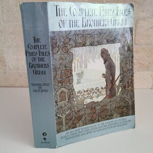1980s Complete Fairy Tales of the Brothers Grimm Book Paperback Kids Illust